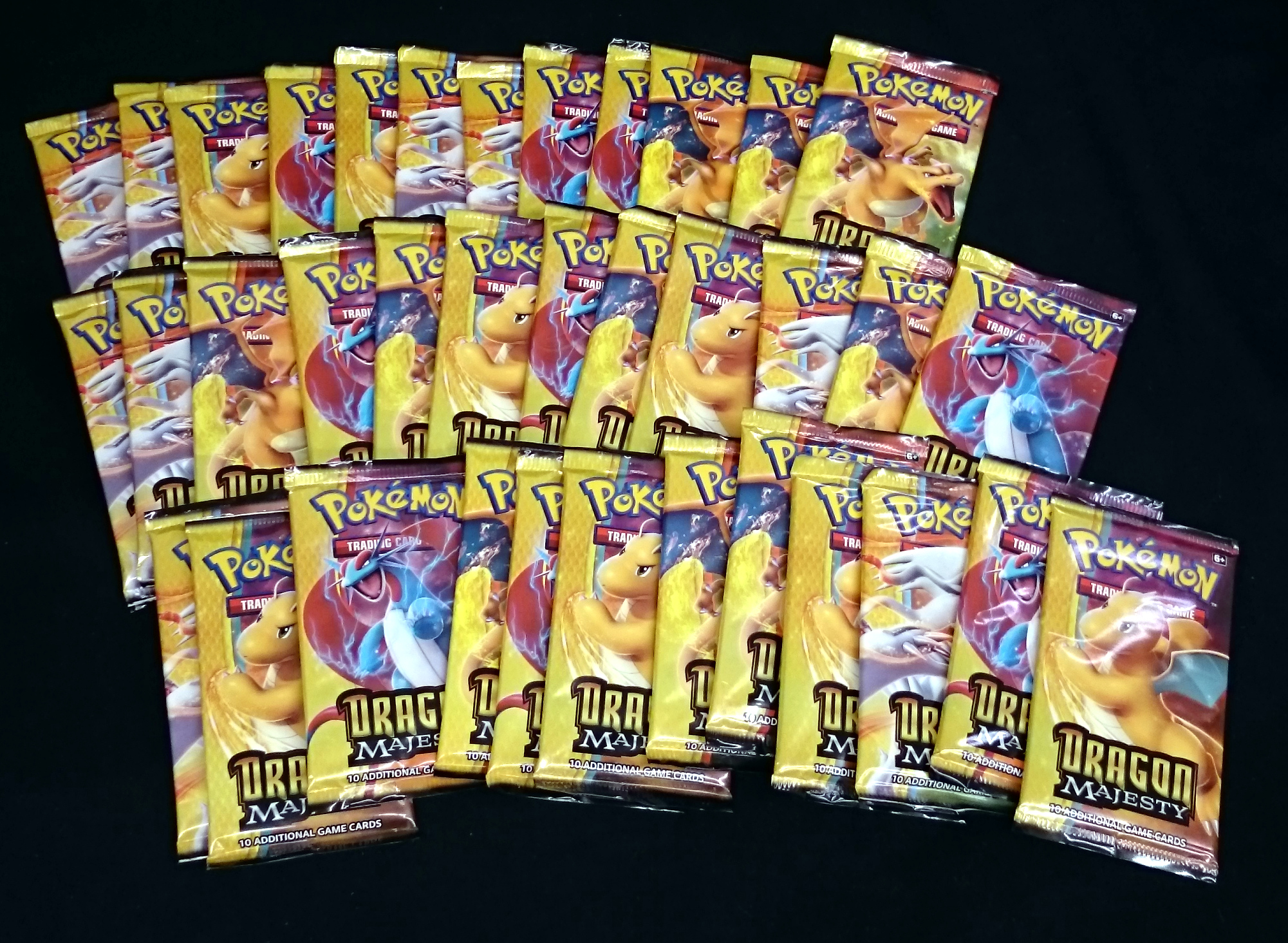 Pokemon Dragon Majesty Booster Pack Lot 36ct Pokemon Sealed